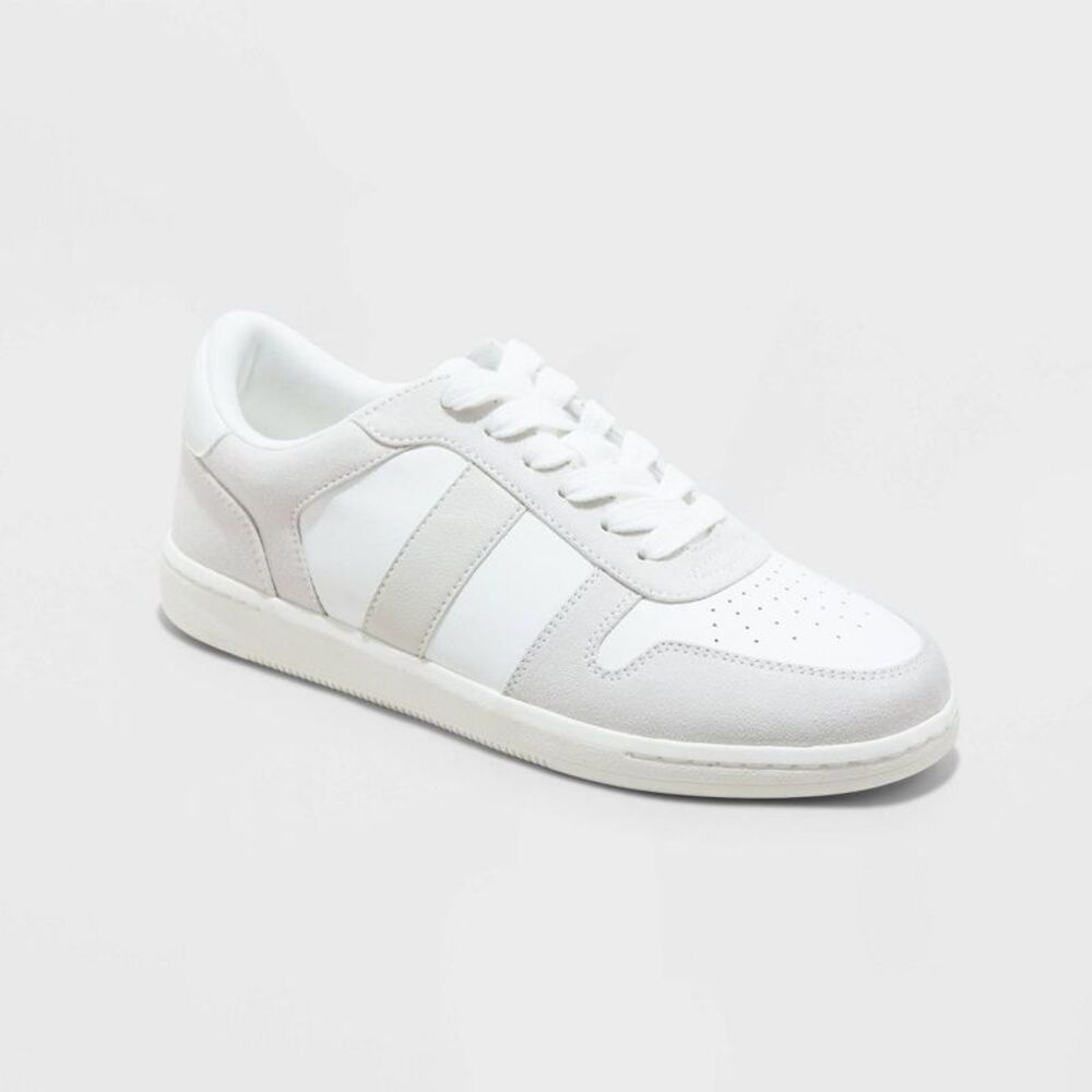 Universal Thread -  Women's Low Top Lace-Up Fashion S Beige